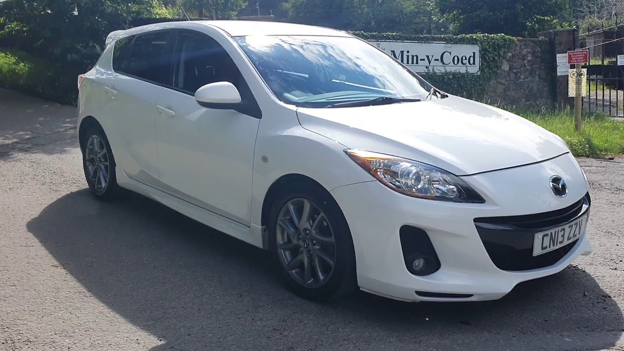 2013 Mazda 3 Venture edition 1.6td in Pearl white