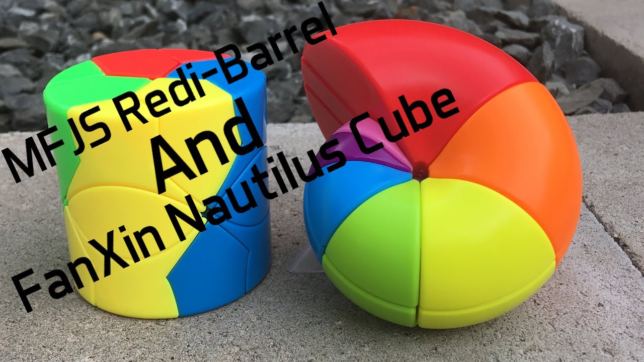 FanXin Nautilus Cube and MFJS Redi-Barrel Unboxing! | Cryptic Cuber