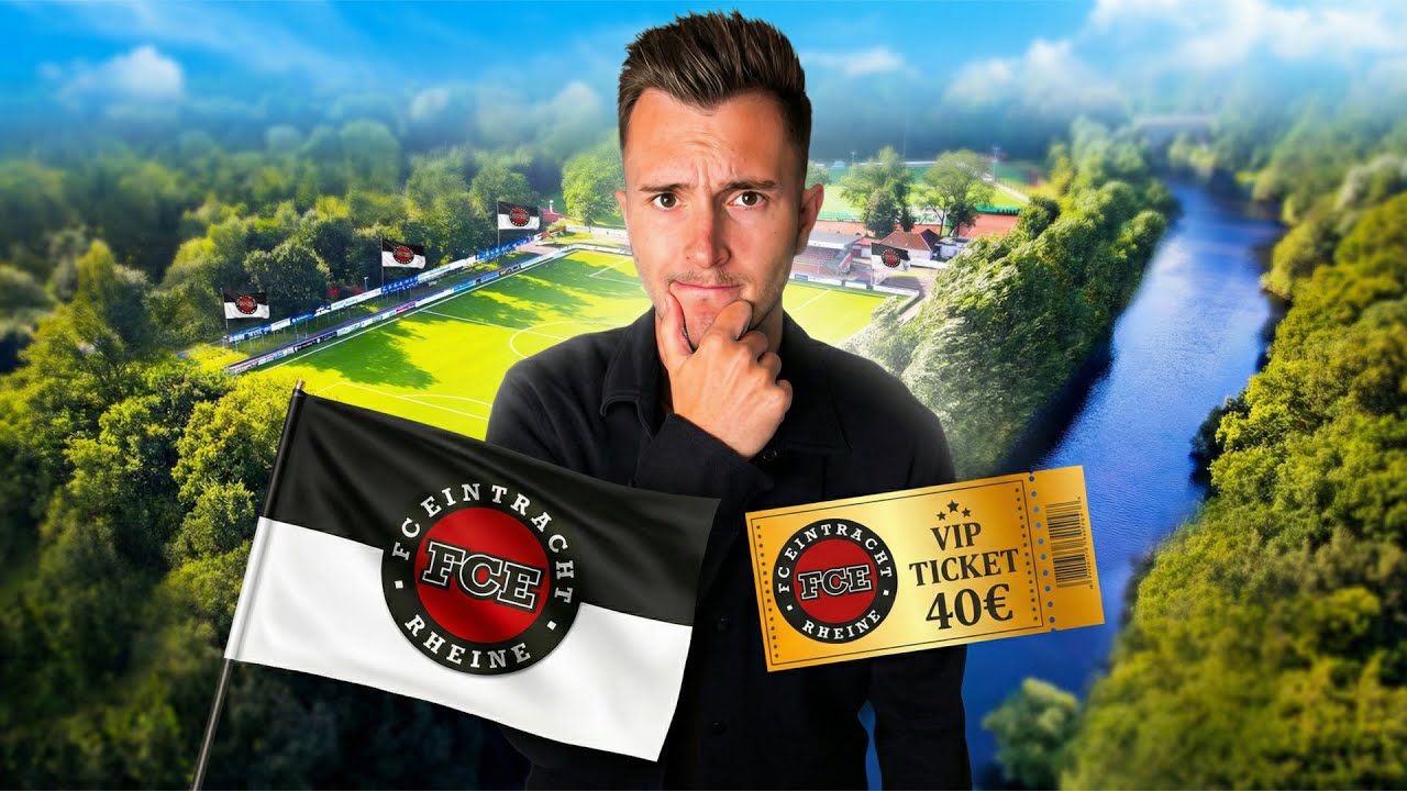 Ich teste das günstigste VIP-Ticket in einem Fußballstadion! 🔥 Exklusiv-Abenteuer für 40€ in Rheine?