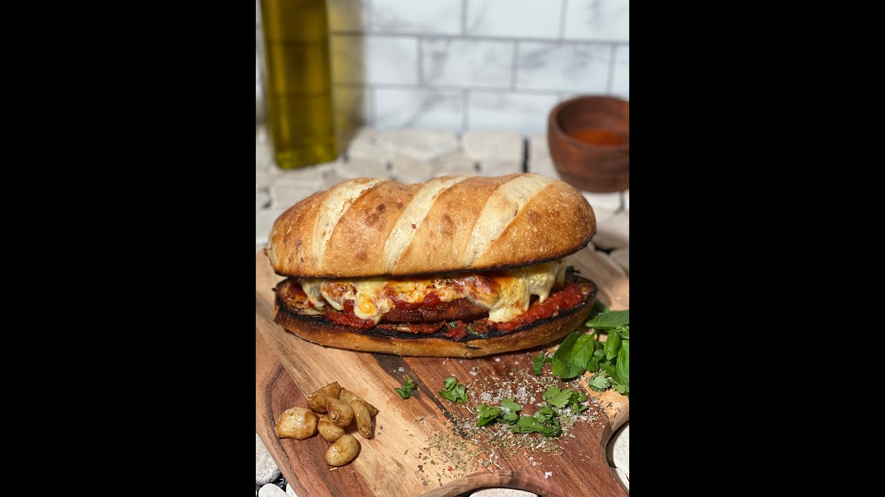 Spicy Chicken Parmigiana Sandwich