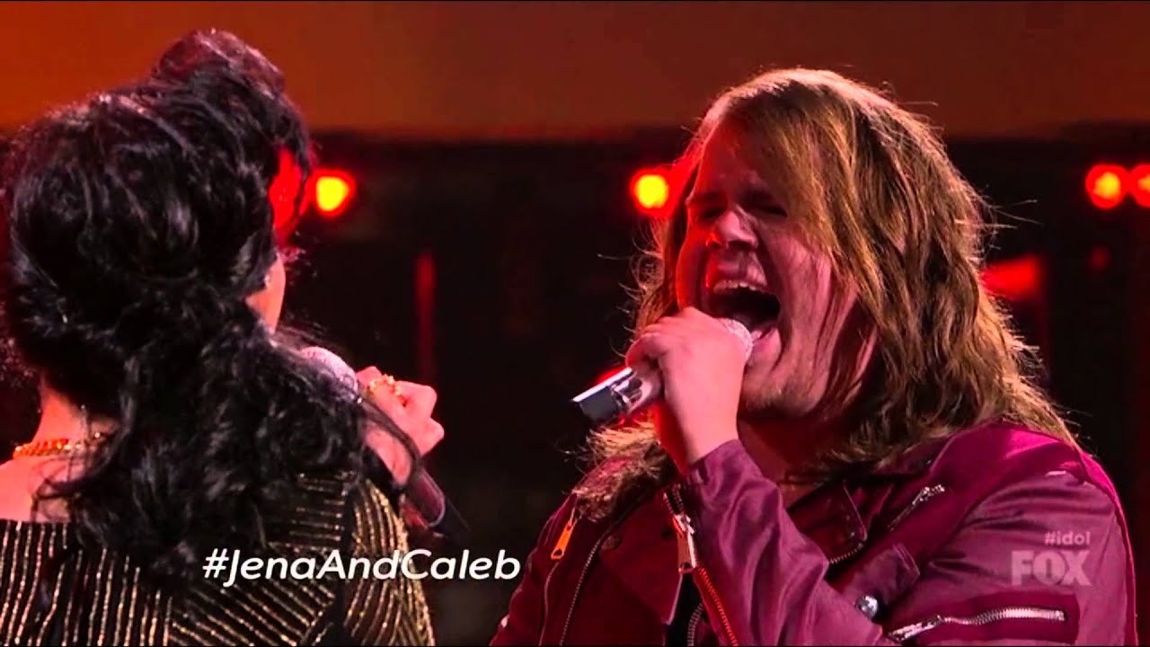 Jena Irene with Caleb Johnson 15 - American Idol S13E26b It's Only Love
