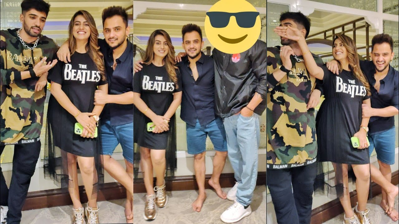 EXCLUSIVE : Milind Gaba, Akshara Singh & Zeeshan Khan Reunite again After BiggBoss15OTT 📸