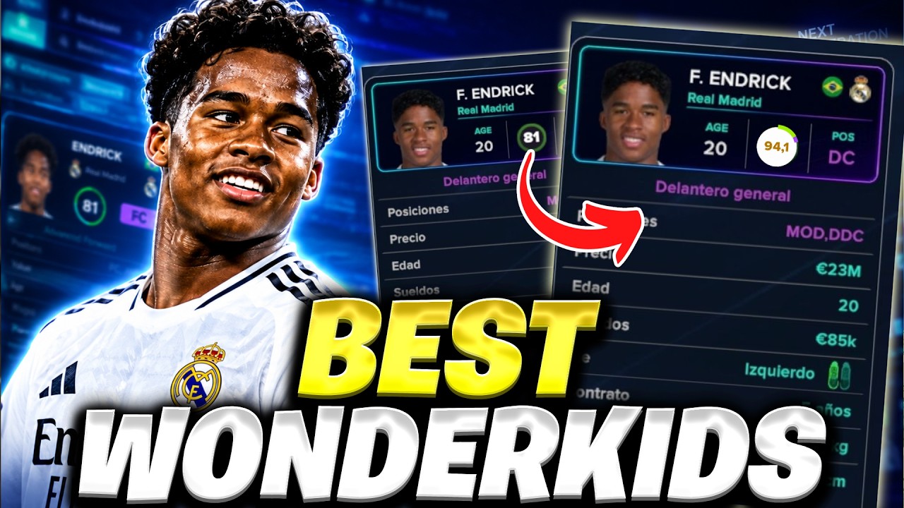 🔥 ВСЕ ЛУЧШИЕ ВУНДЕРКИНДЫ в Soccer Manager 2027