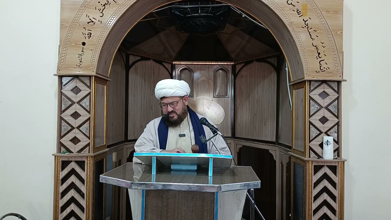 خطبہ جمعہ مرکزی مسجد نومل l امام جمعہ والجماعت مولانا نیر عباس مصطفوی l شینا زبان میں 