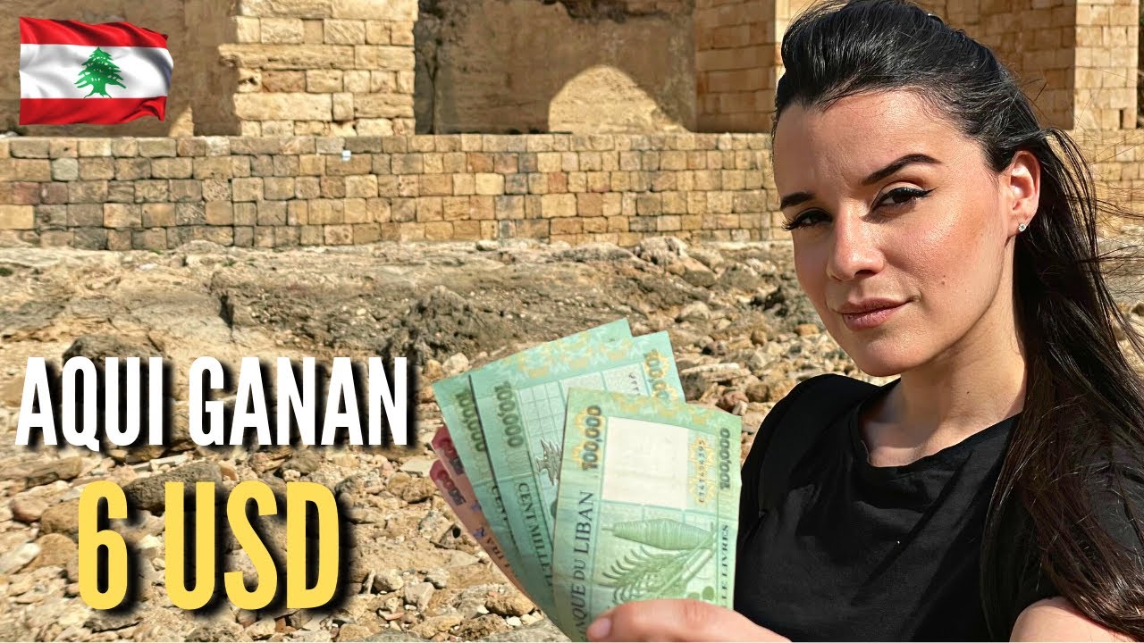 VIVIENDO con EL SALARIO MINIMO en Libano 🇱🇧 | Es Suficiente? | La Vida de M