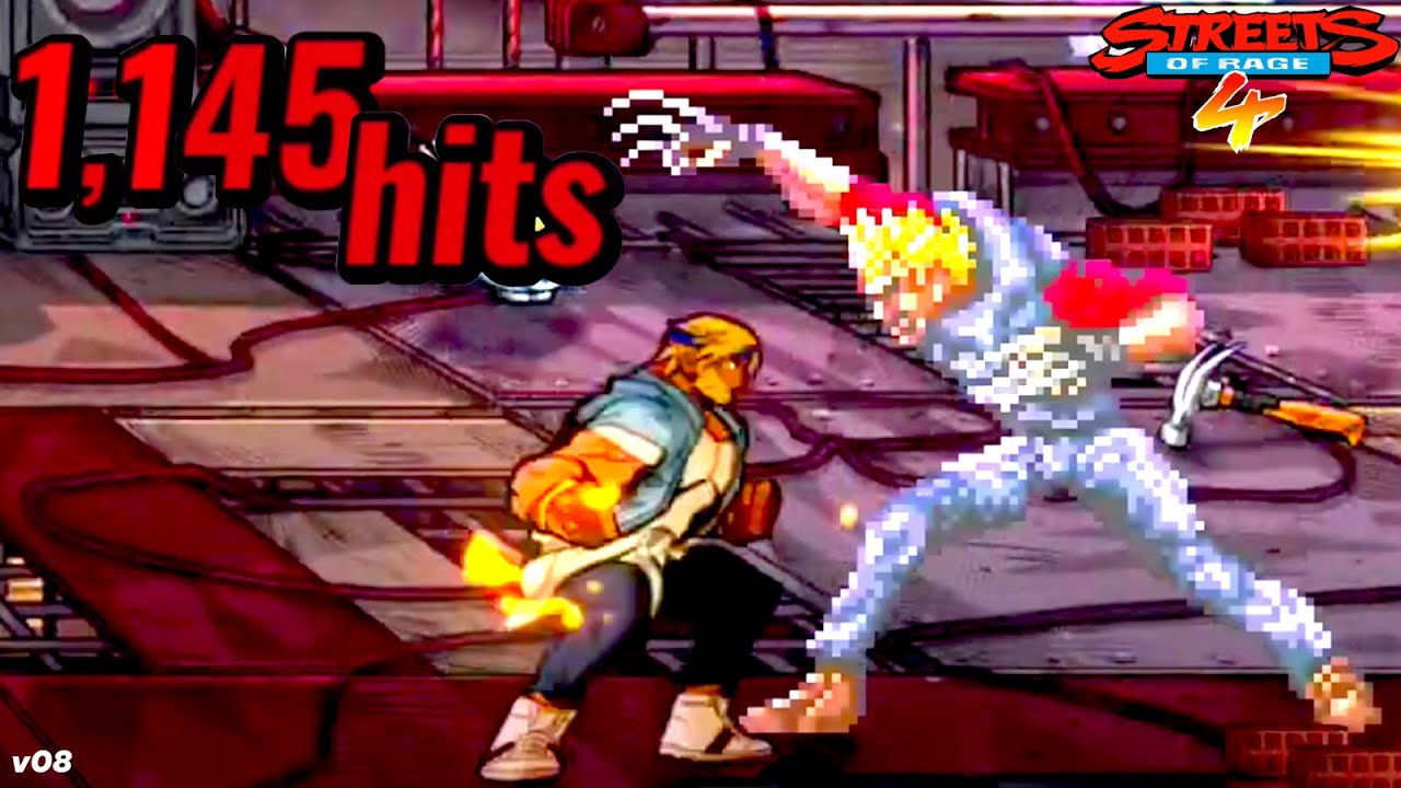 Streets of Rage 4 Axel Full Combo Stage 10 Mania+ | v8 dlc update