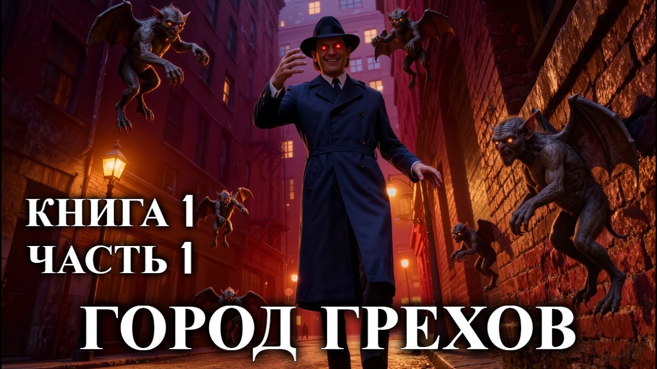 ГОРОД ГРЕХОВ | КНИГА 1 (Часть 1) | АУДИОКНИГА | ФАНТАСТИКА | ПОПАДАНЕЦ | #попаданцы #аудиокнига