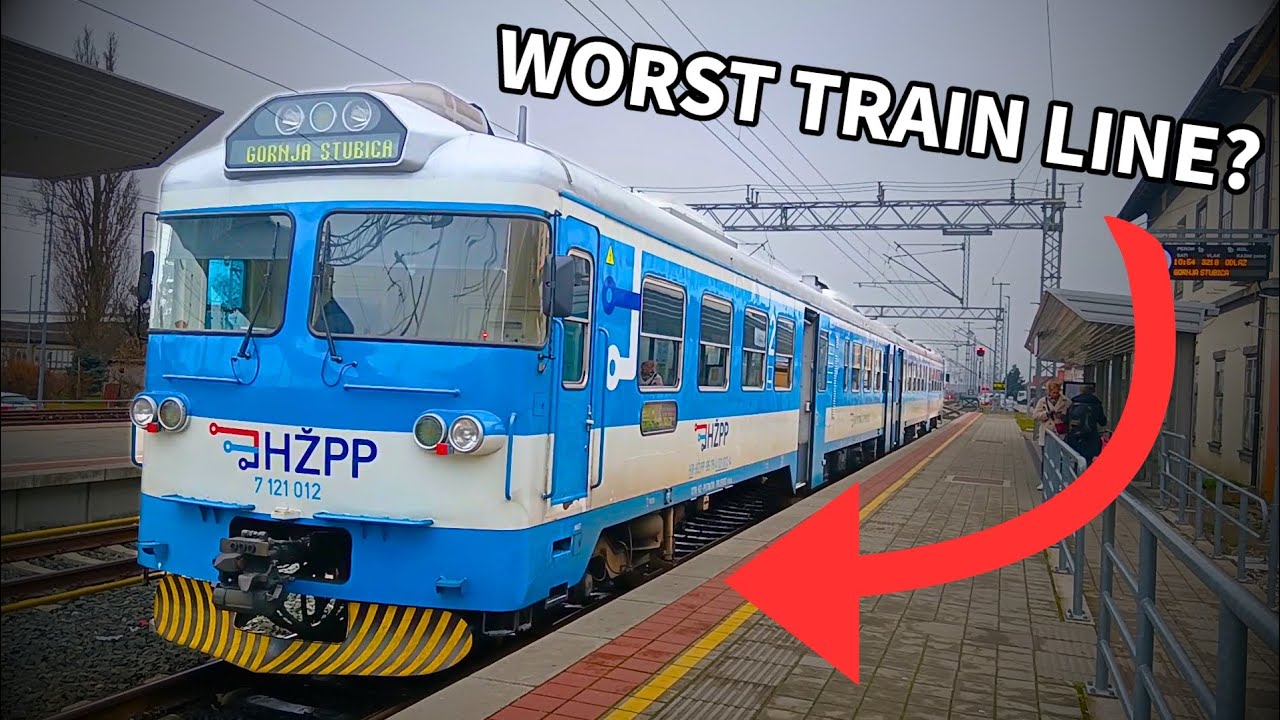 I took the Zabok to Gornja Stubica train - is it really the worst in Croatia?