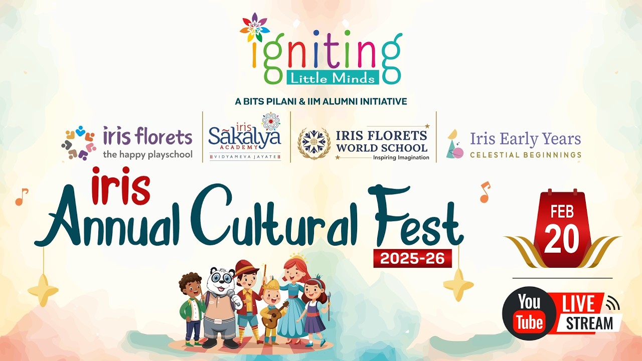 Iris Annual Cultural Fest 2025-2026 | Igniting Little Minds With Creativity and Joy! Feb 20, 2026