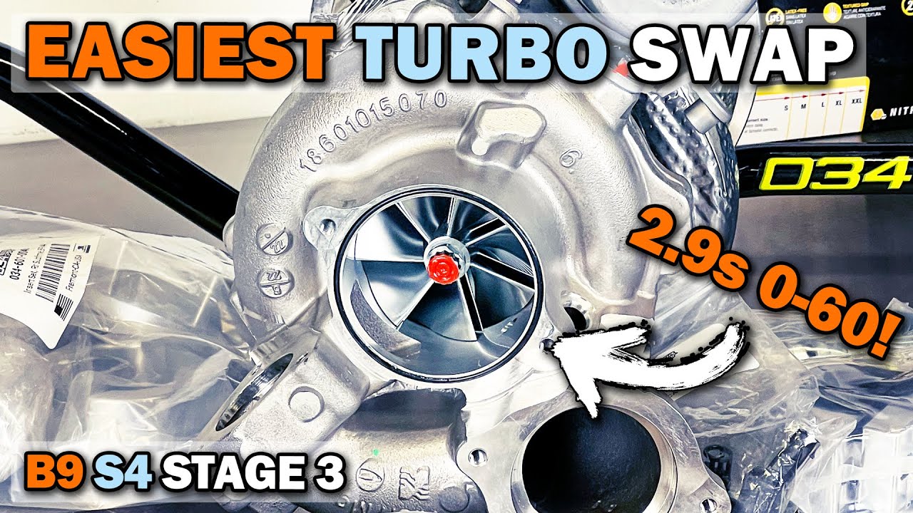 TTE710/810 Turbo DIY Install | Audi S4 B9 Stage 3 |  Hybrid Turbo Upgrade
