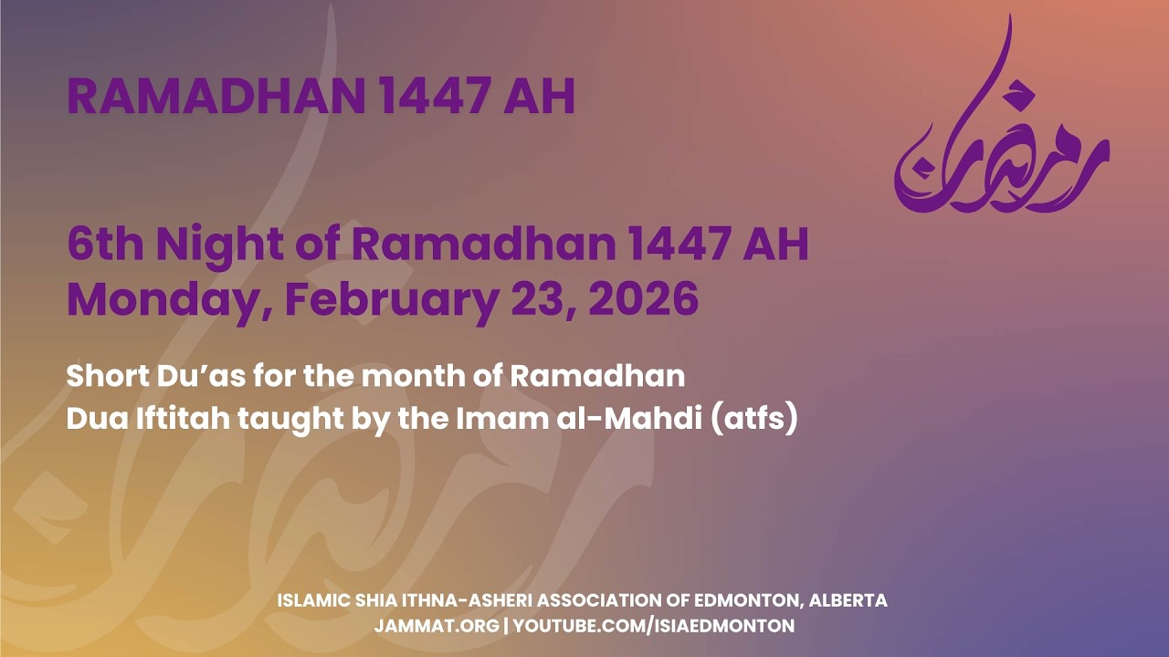 Ramadhan 1447 AH: Night 6