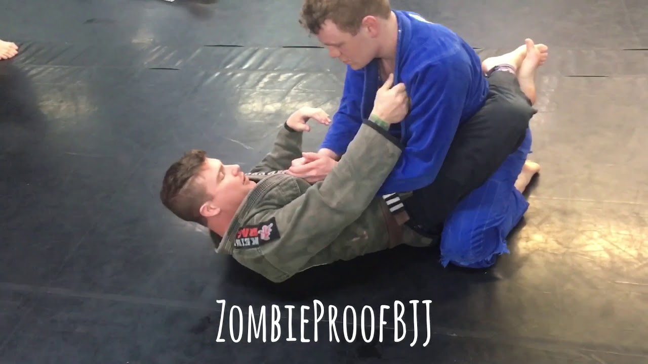 Два болевых приема на запястье из закрытой гарды - ZombieProofBJJ (в кимоно)