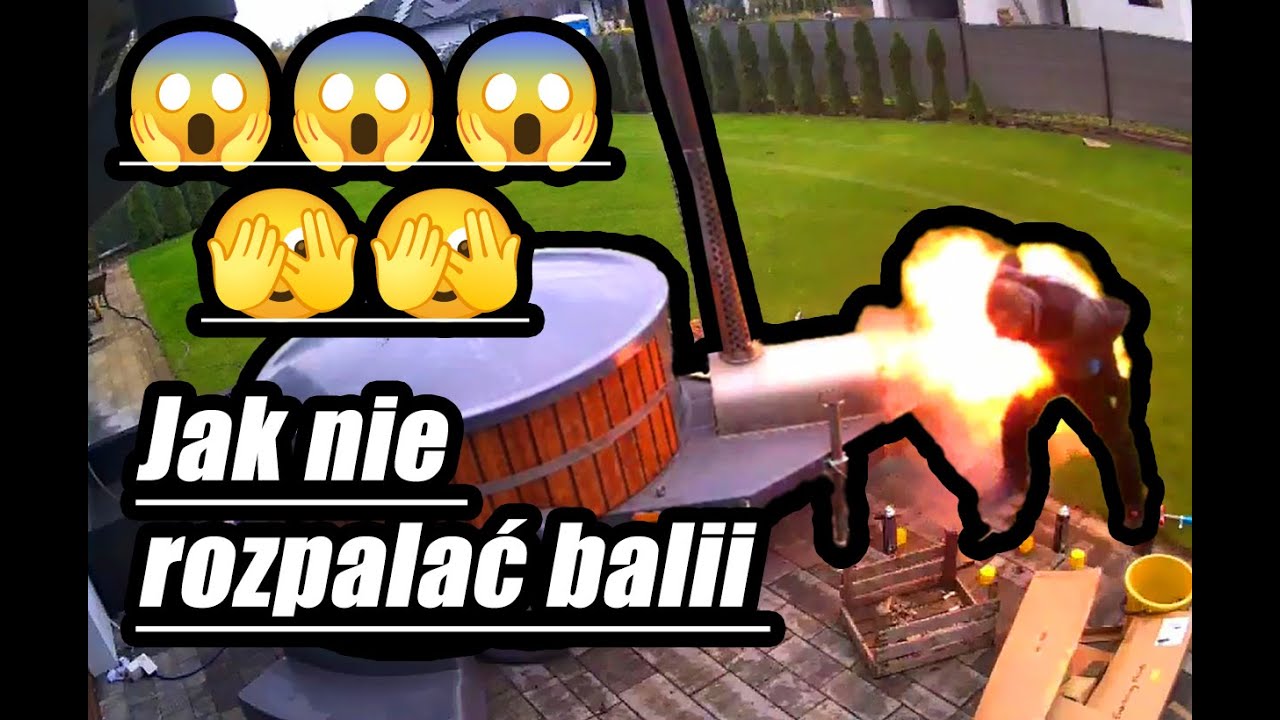 Jak NIE rozpalać balii ogrodowej ❌ | Bezpieczeństwo użytkowania balii |MY-SPA