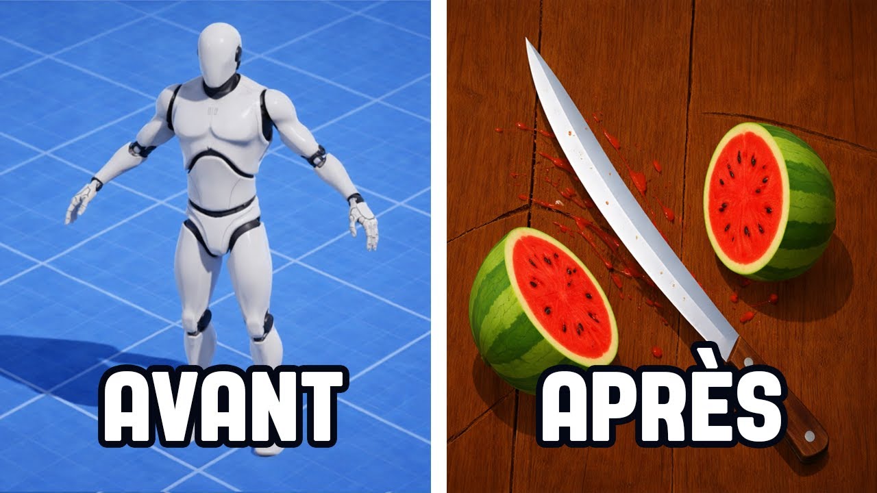Я воссоздал Fruit Ninja за ОДНУ неделю, используя Unreal Engine.
