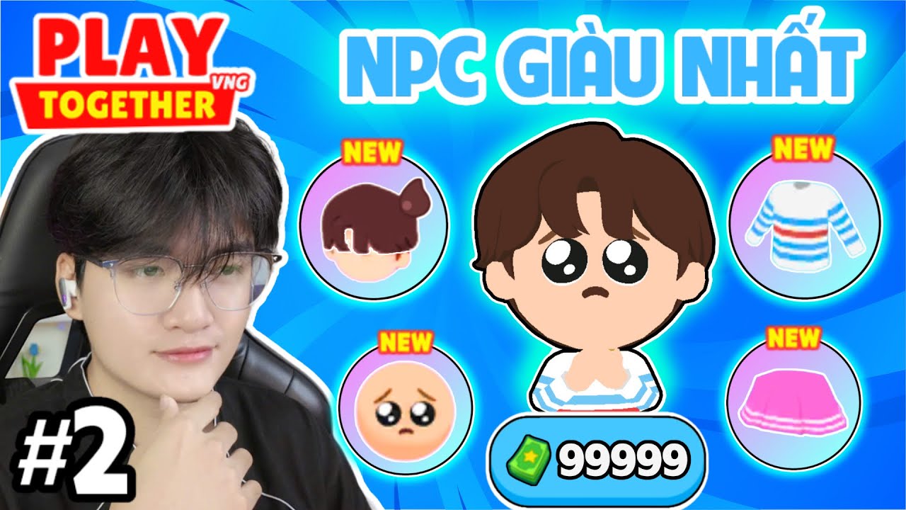 PLAY TOGETHER | BEDY PHÁT HIỆN NPC GIÀU NHẤT KHI BÓC GIÁ TRANG PHỤC TẤT CẢ NPC PHẦN 2