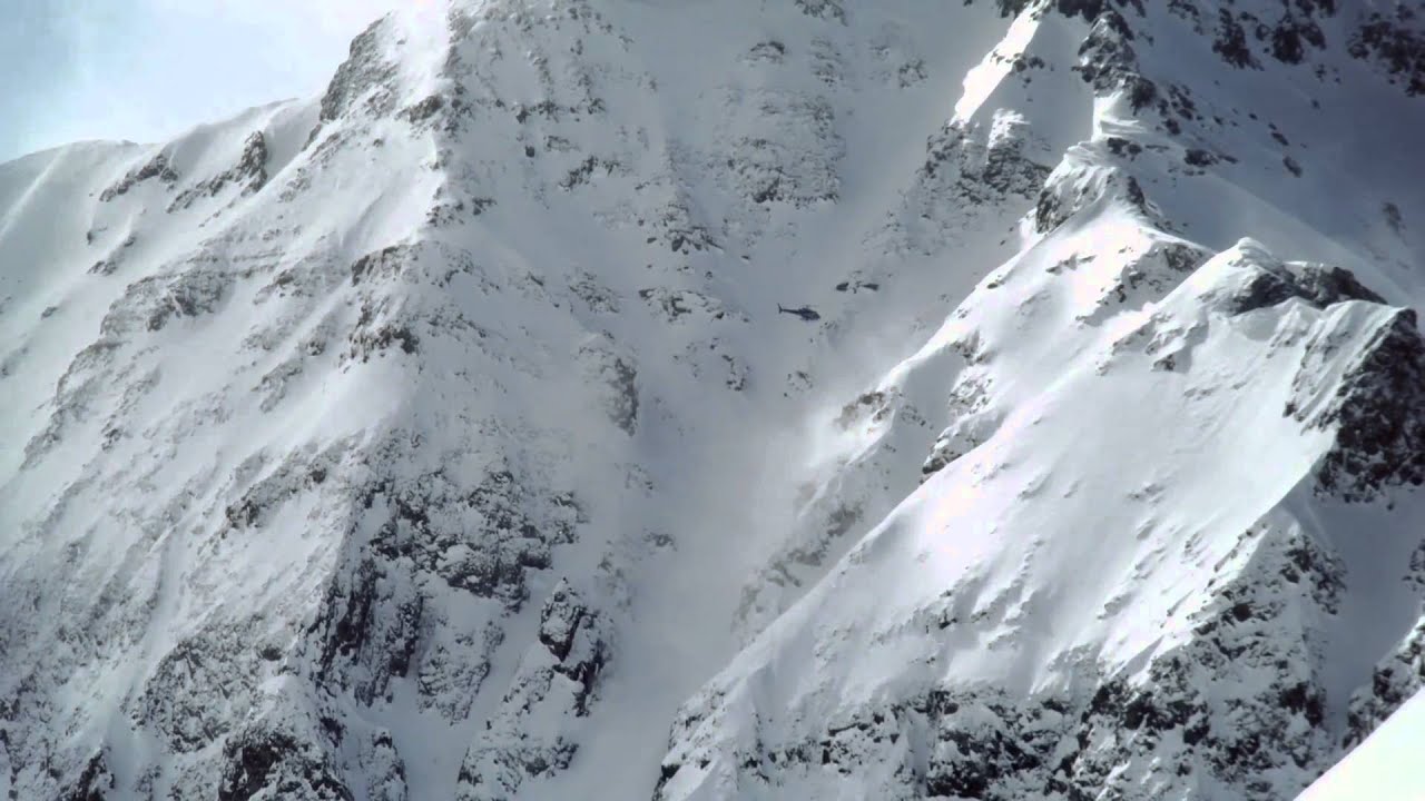 Ski prep with Helicopters and Dynamite - Red Bull Cold Rush 2011