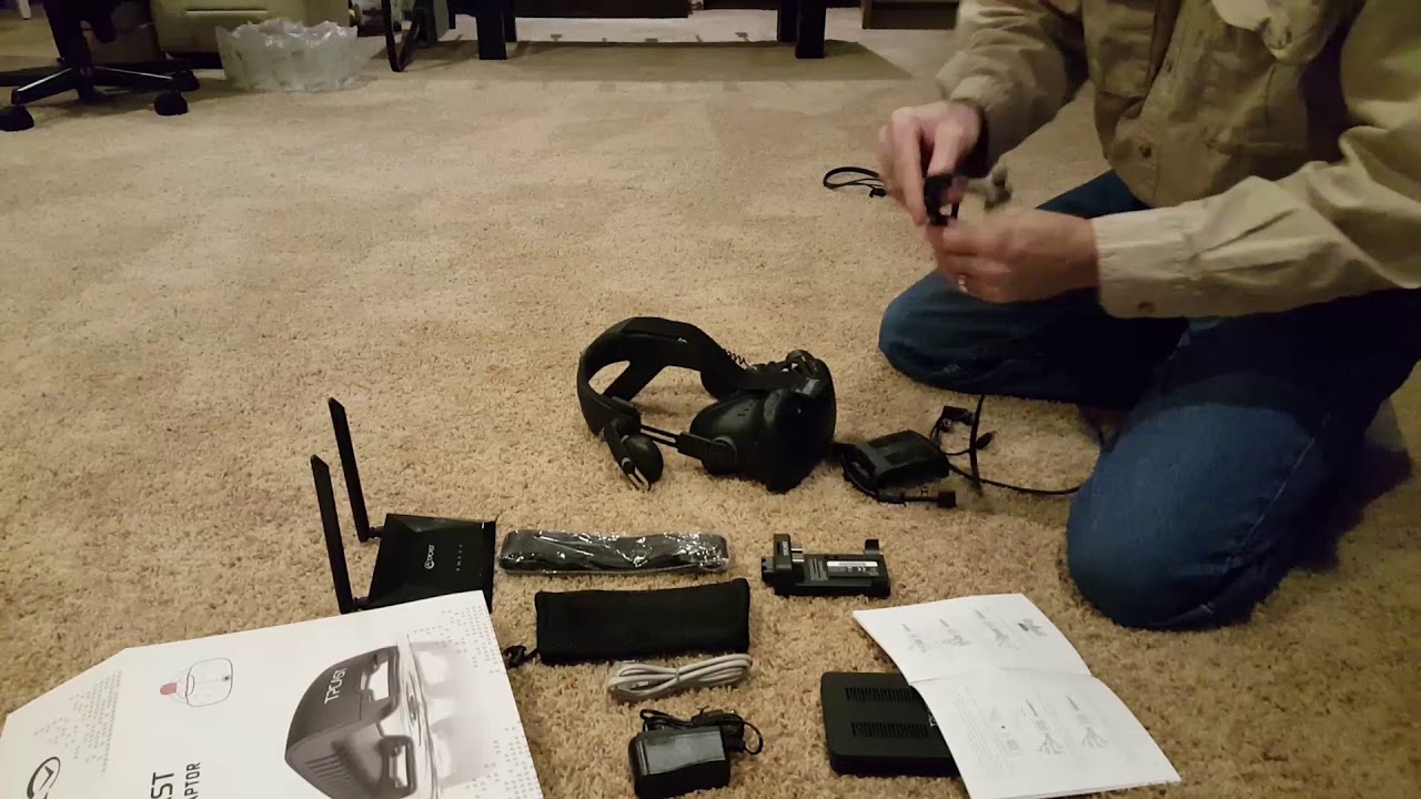 TPCAST arrived. TPCast unboxing and setup.
