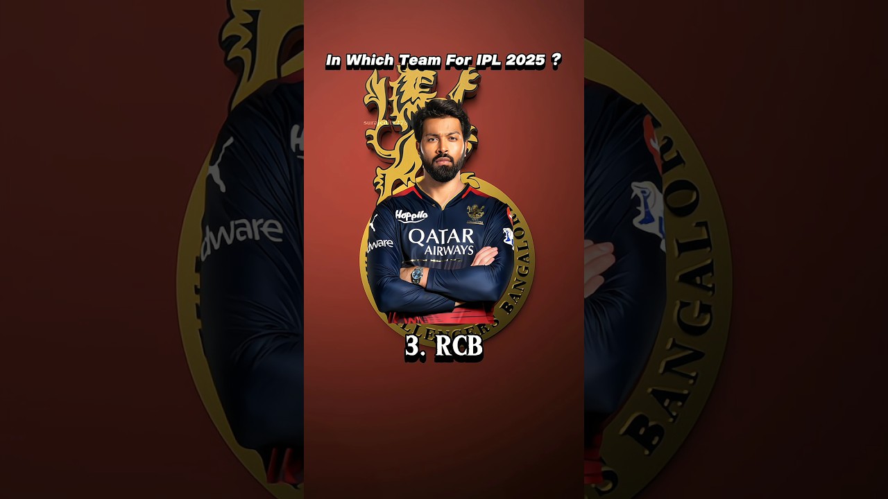 Hardik Pandya in All IPL Teams ✨|| For Which Team in IPL in 2025 ?