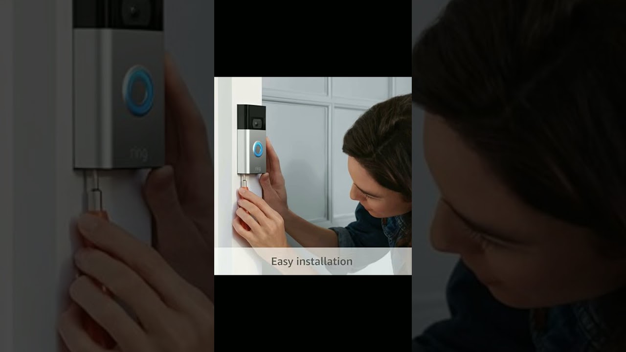 Ring Video Doorbell – 1080p HD video, improved motion detection, easy installation – Venetian Bronze