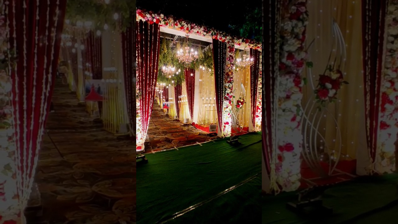 Best Wedding decoration ideas #weddingdecoration #youtubeshorts #shorts #ytshorts