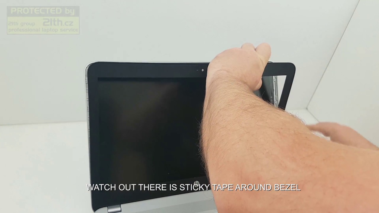 How to replace broken SCREEN on HP 450 g4, LCD replacement, DIY DISPLAY