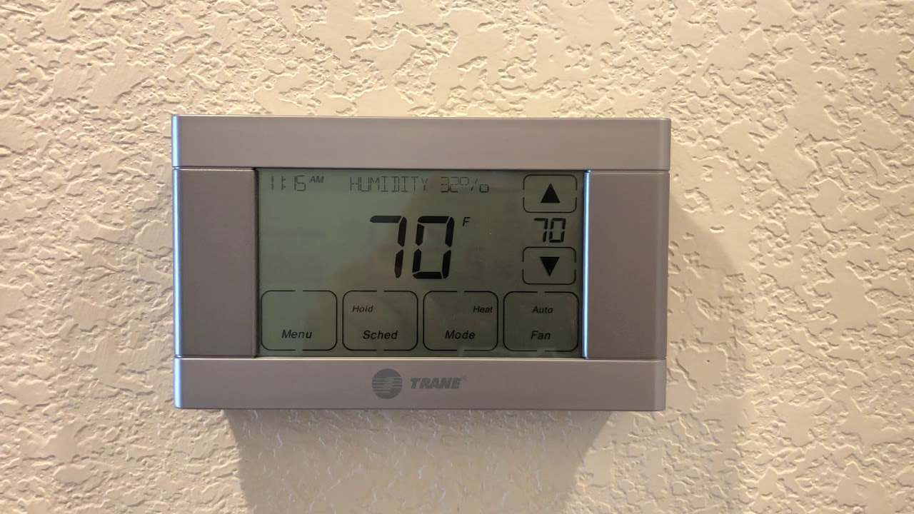 Remove Trane thermostat