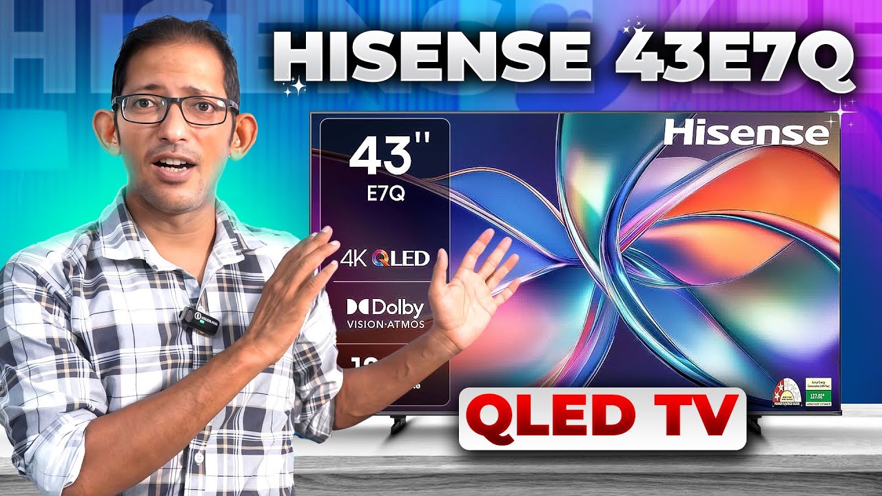 Hisense 43E7Q QLED TV Review - Better than Lumio Vision 7?