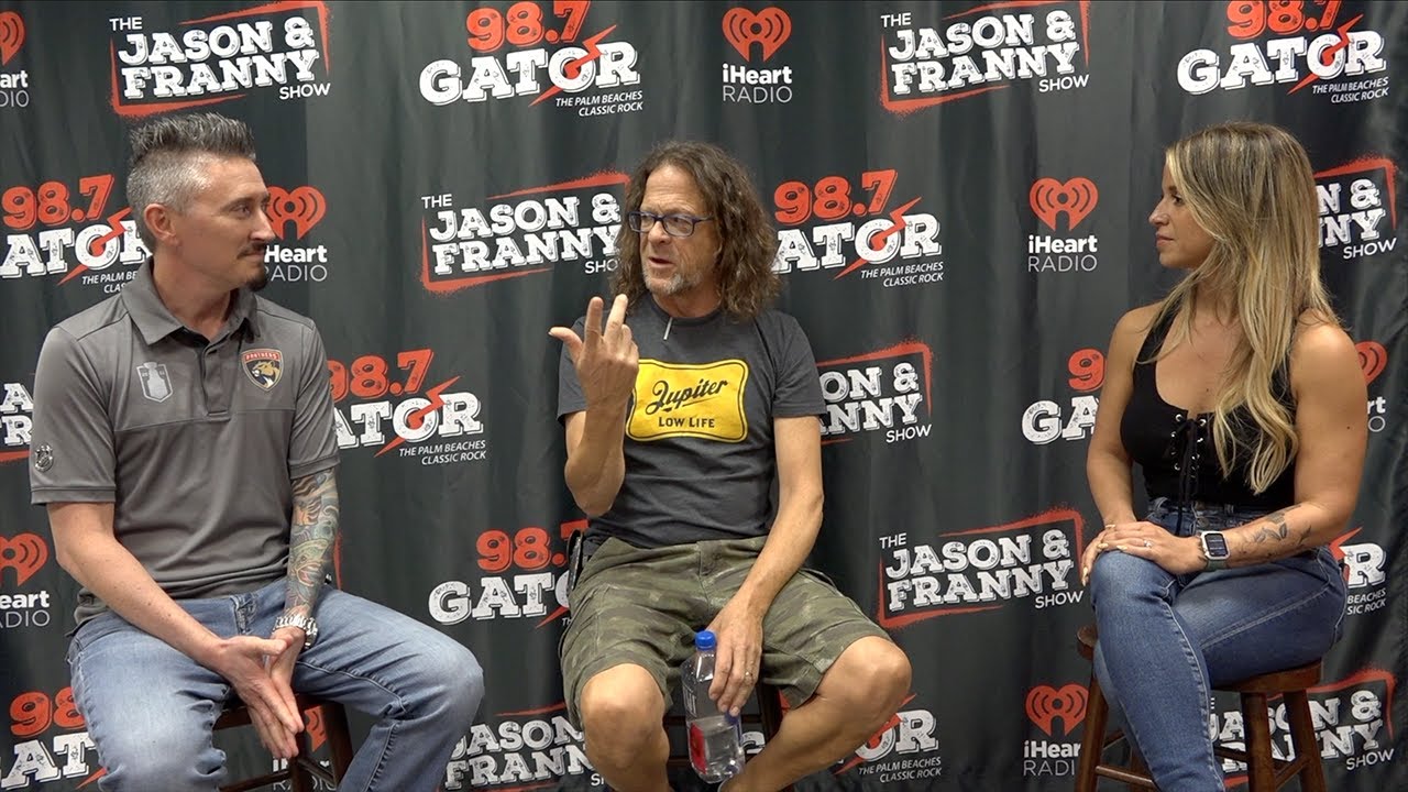 Jason Newsted Interview with Jason & Franny from 98.7 The Gator
