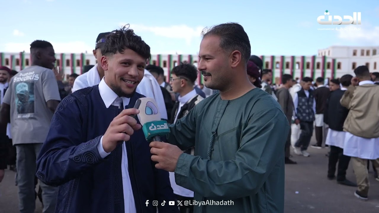 عدستنا | تجمع شباب بنغازي بالزي الوطني