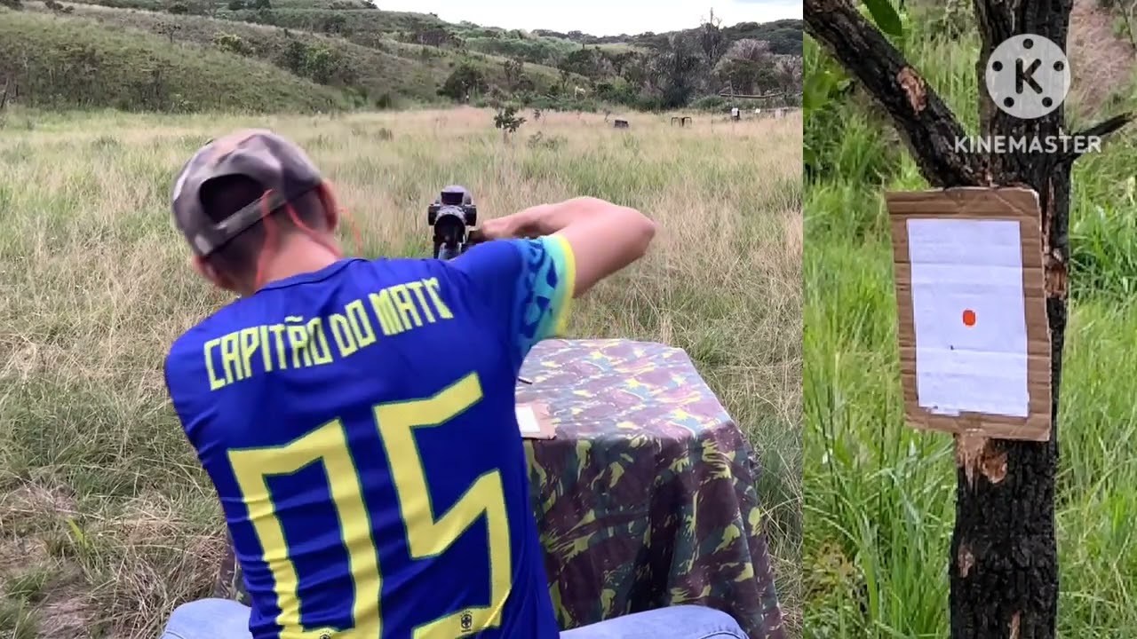 Testando o 22 Magnum a 100m!