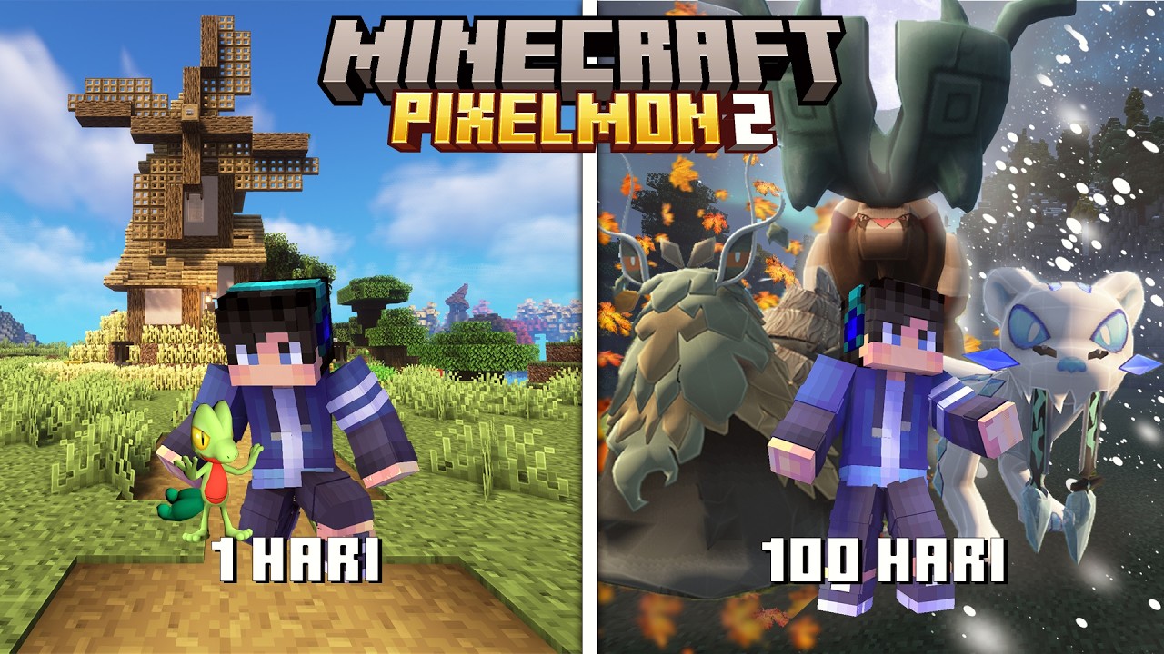 100 Hari di Minecraft Pixelmon 1.16.5