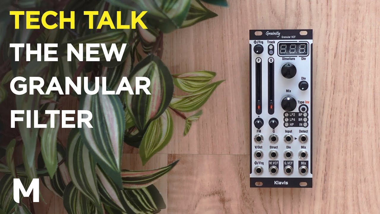 Klavis Grainity, the new granular filter - patches & audio demos