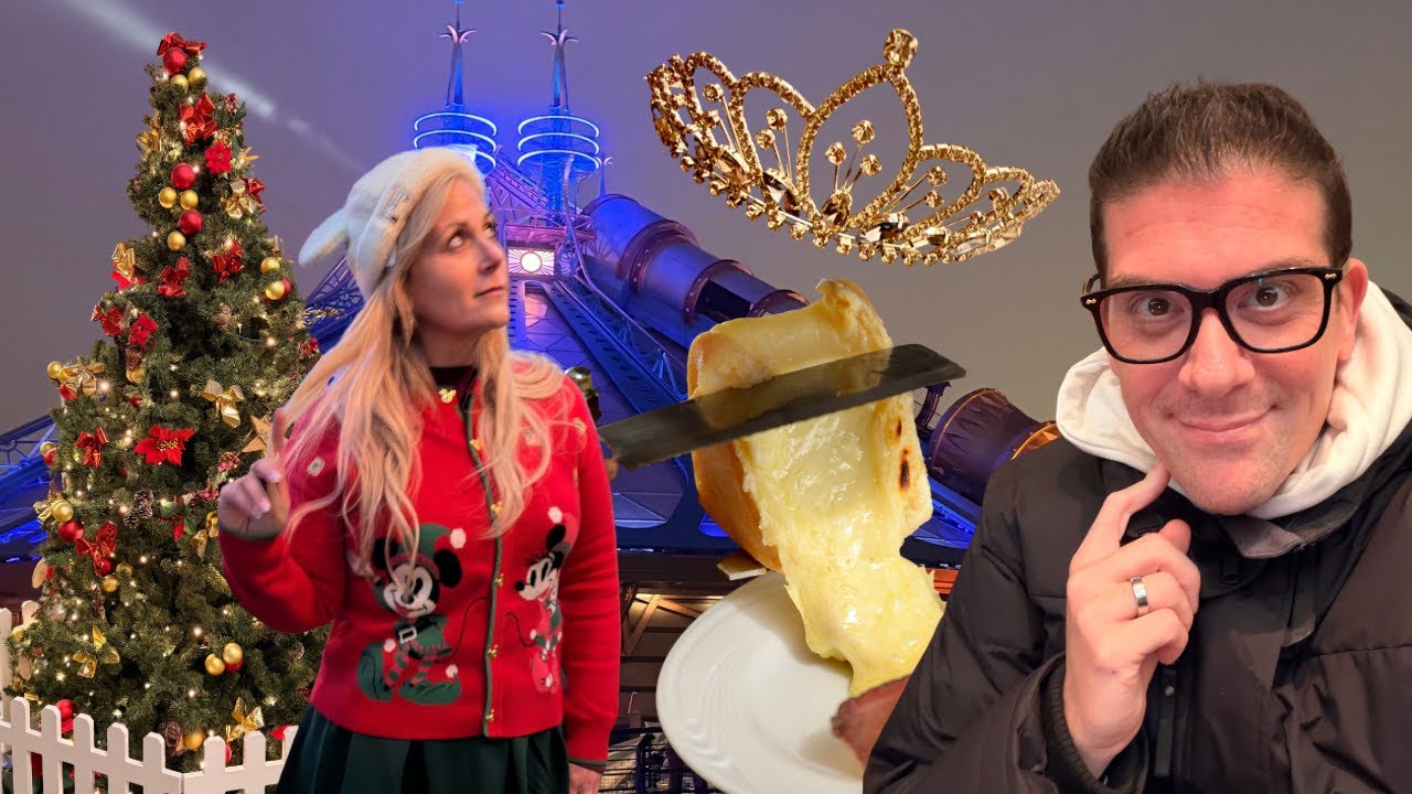 Magischer Freitagabend im Disneyland Paris ✨ Parade, Krönung & Raclette im Hunter’s Grill 🏰🧀
