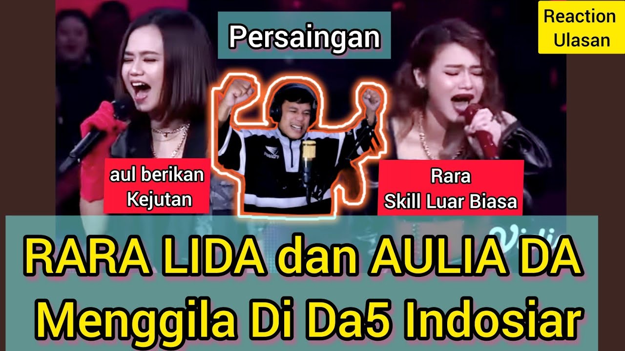 RARA LIDA dan AULIA DA Menggila Di Indosiar(Persaingan)Mengerikan