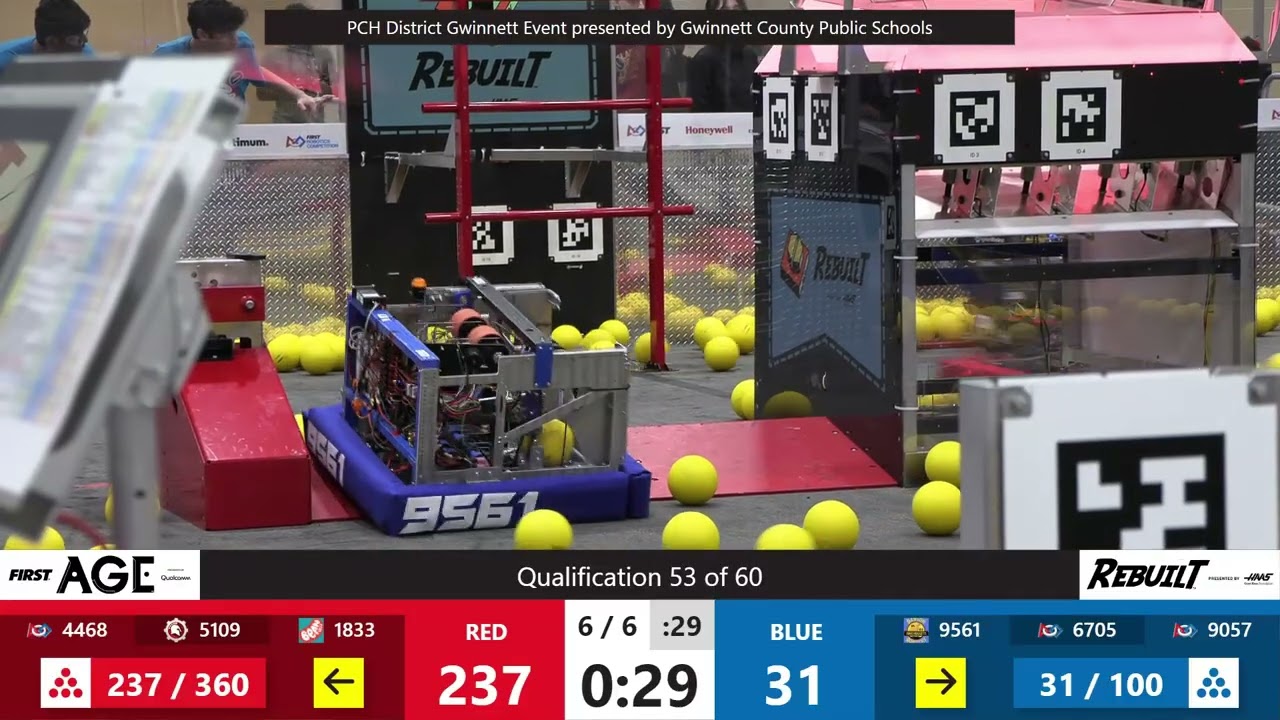 Qualification Match 53 - PCH District Gwinnett Event presented by GCPS