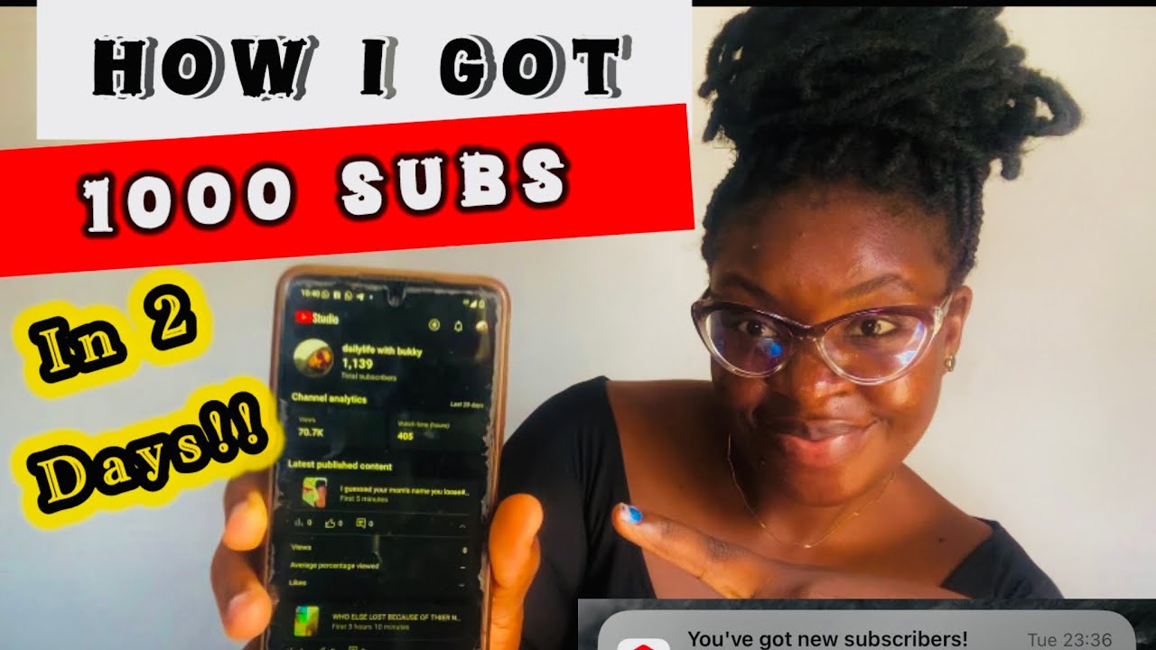 How I Got 1,000 Subscribers in Just 2 Days 😱 (Step-by-Step YouTube Growth Strategy)