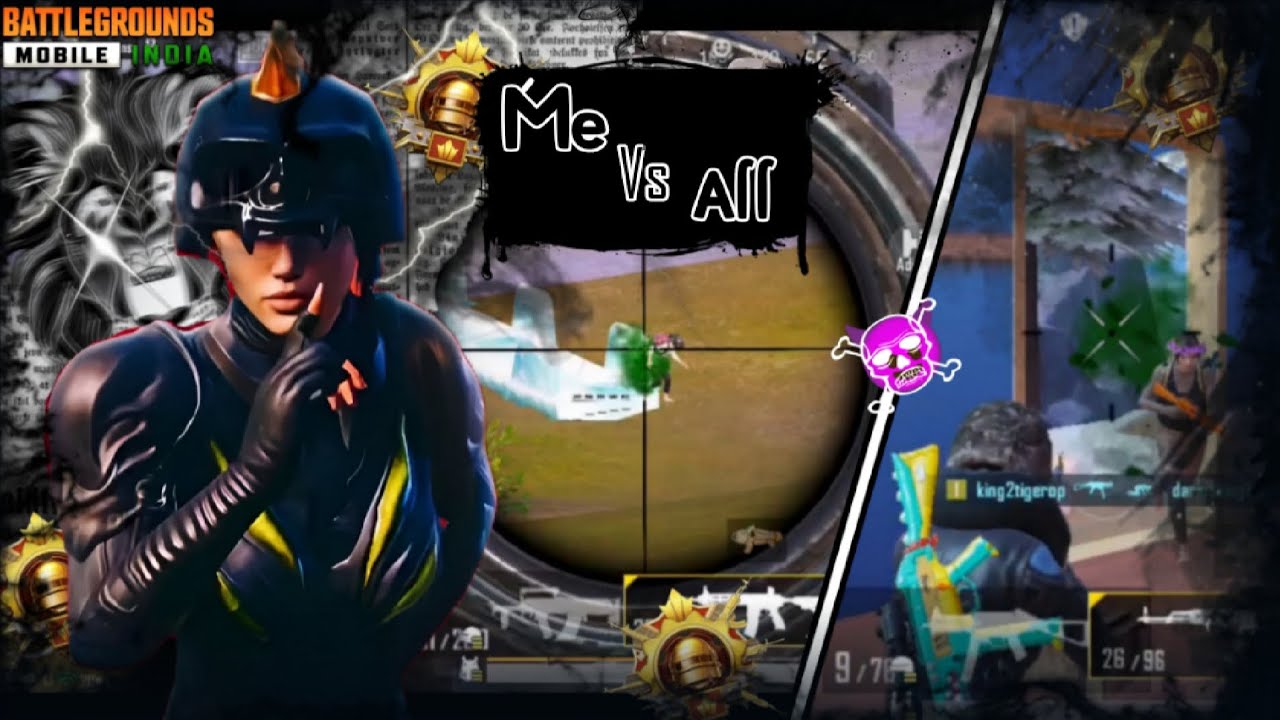 Full boom💥baam gameplay🔥|Solo vs Squad☠️|bgmi| #1vs4 #pubgmobile #pubgmobile #gameplay #solovssquad