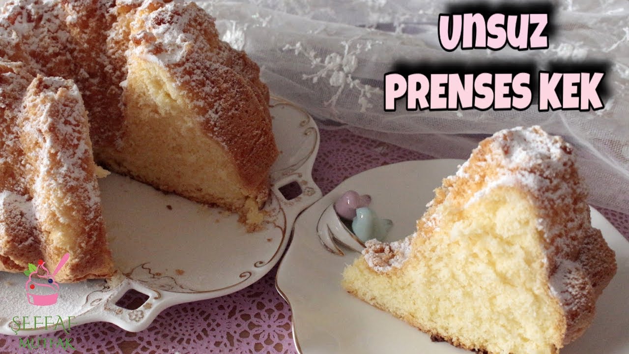 UNSUZ PRENSES KEK/AĞIZDA ERİYEN BULUT KEK/ŞEFFAF MUTFAK