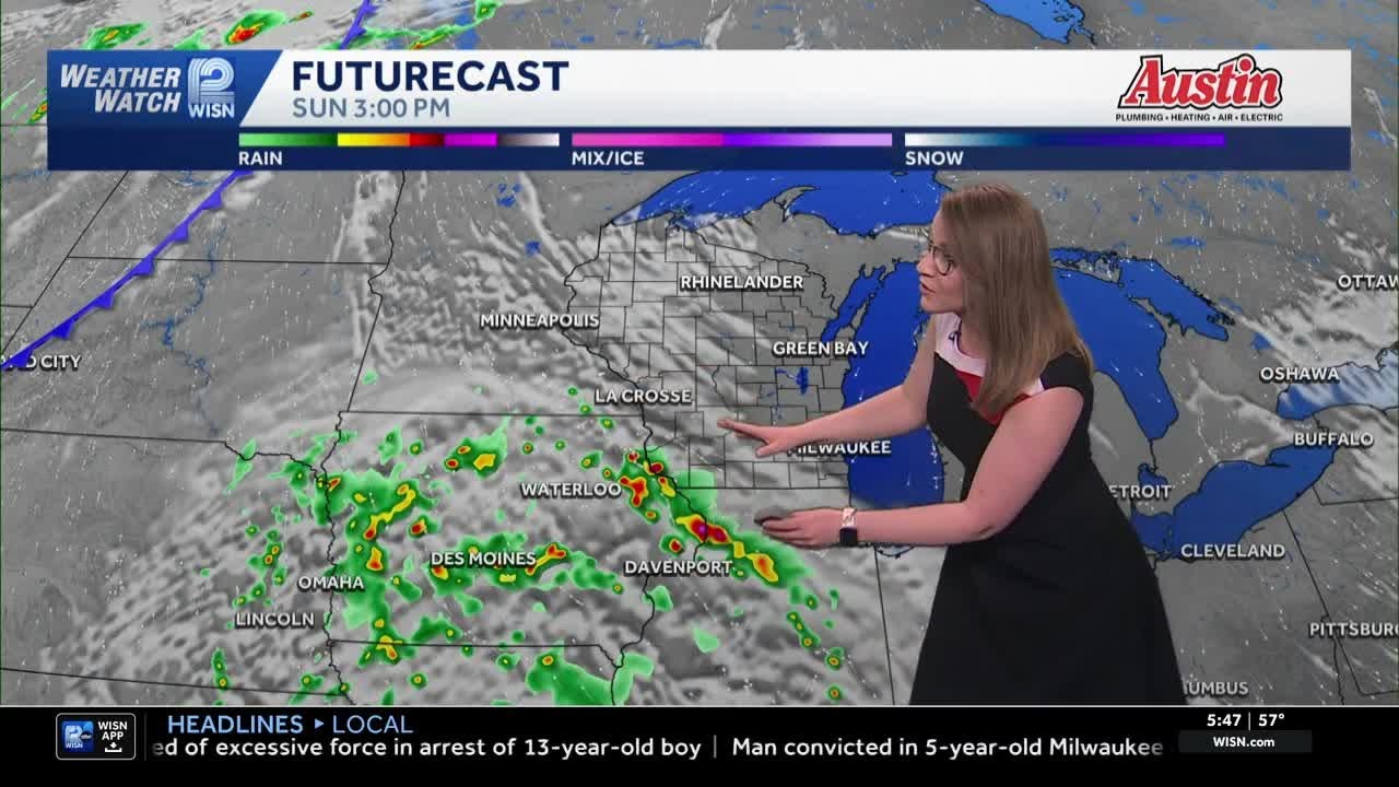 SE Wisconsin Weather: Sunny today, storm chances tomorrow