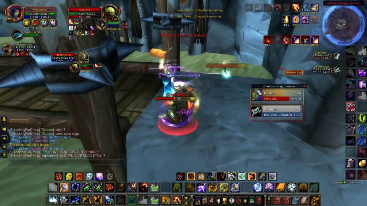 Shaman Enhancement  PVP 3.3.5 Arena 2x2