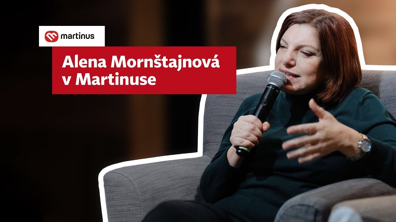 Alena Mornštajnová v Martinuse