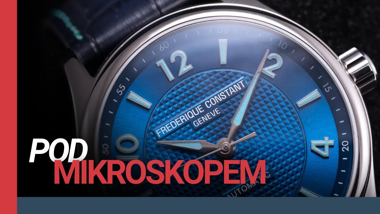 Frederique Constant Runabout LE | Pod mikroskopem