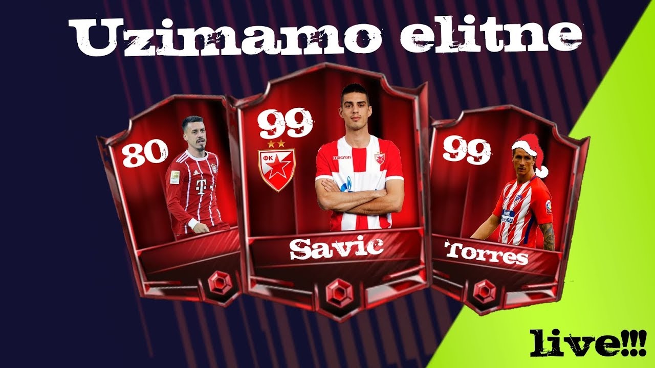 UZIMAMO ELITNE IGRAČE, OTVARAMO PEKOVE !!!  - FIFA MOBILE 18 LIVE #3