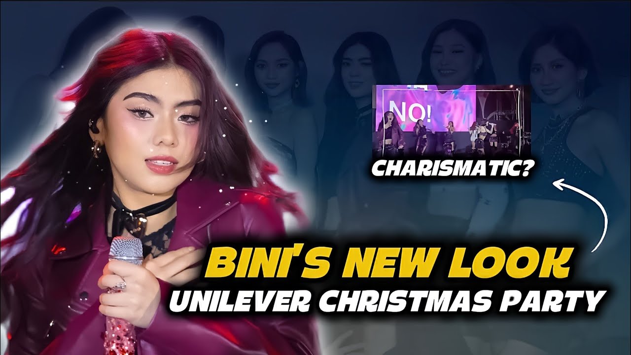 BINI Performs at the Unilever Christmas Party with Their New Looks | Updates | PPOP Insider