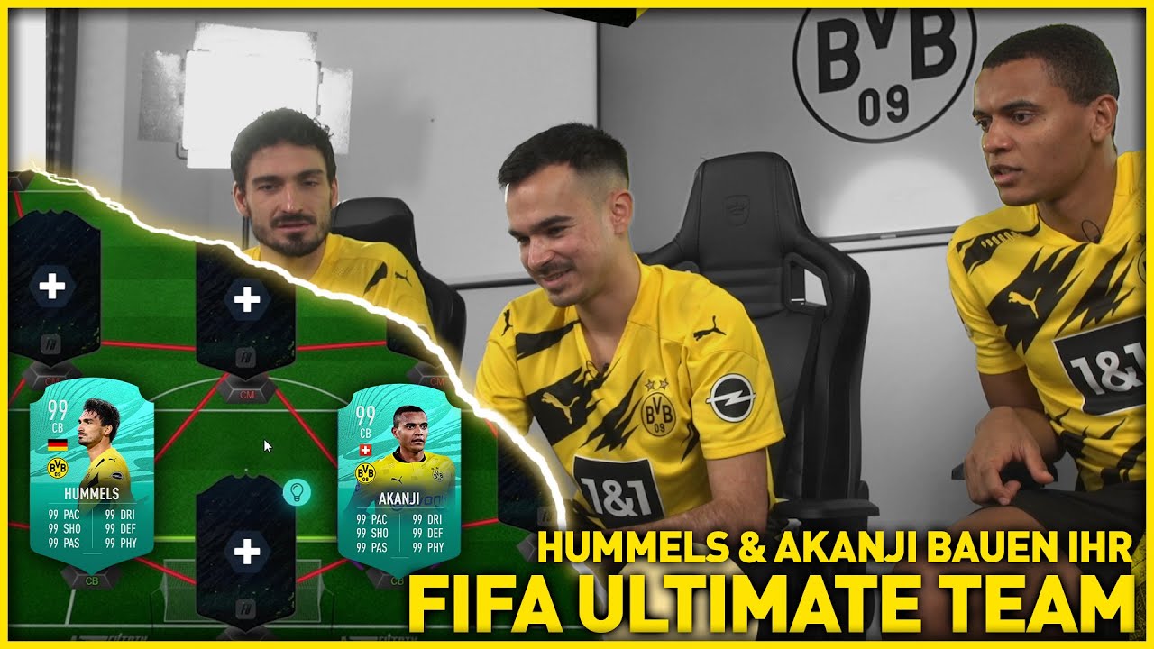 Hummels & Akanji build their FIFA Ultimate Team | BVB x eFootball