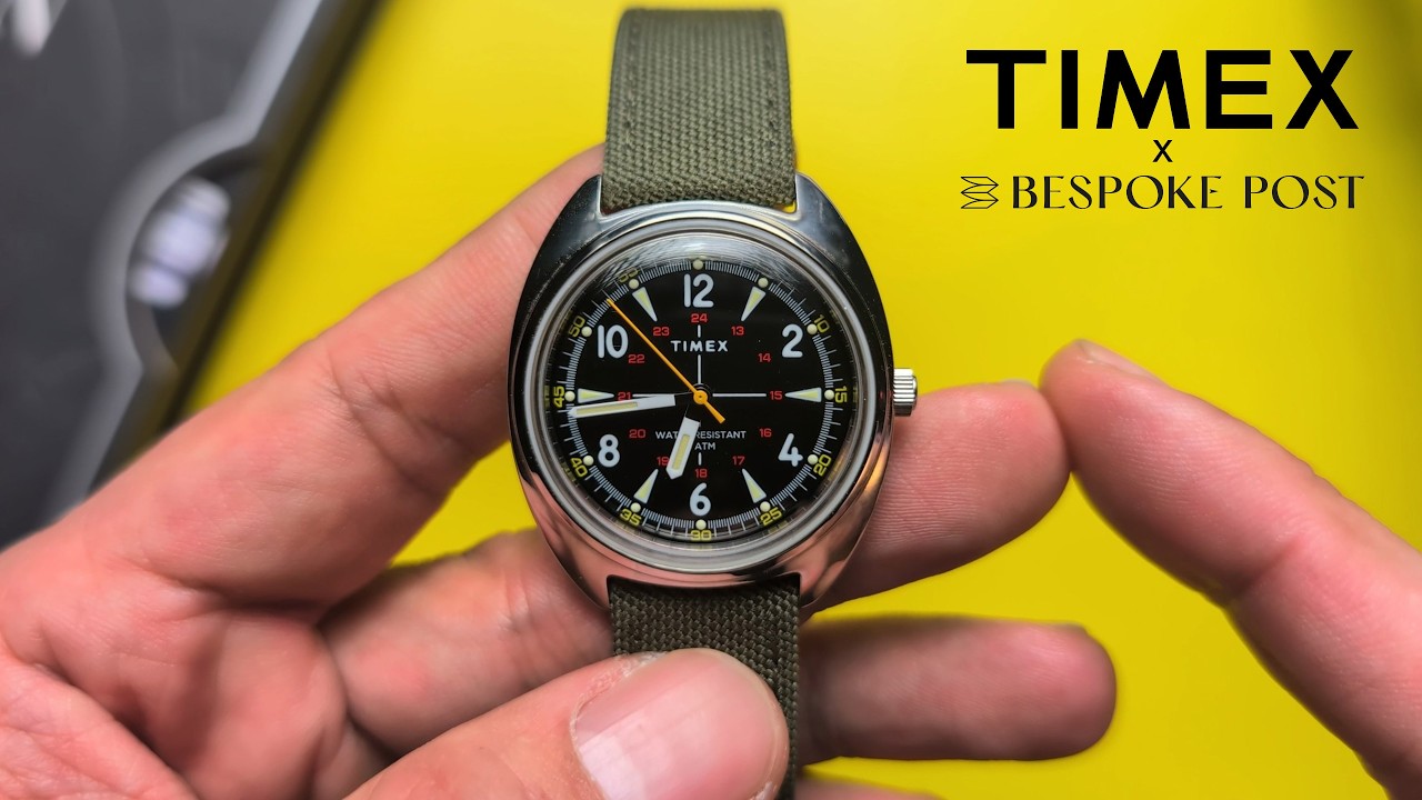 Обзор часов Timex Bespoke Post 36mm Field Watch: Могли бы быть намного лучше...