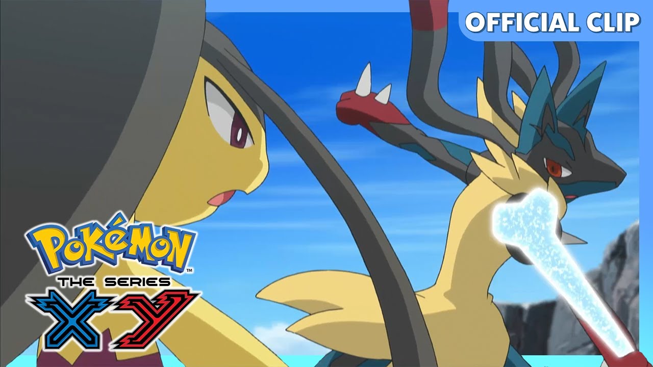 Mega Lucario vs. Mega Mawile! | Pokémon the Series: XY | Official Clip