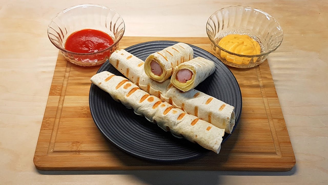 Простой хот-дог Tortilla 🌭 You Try it = Вам это нравится 😍🤤 Готовим с Эметом
