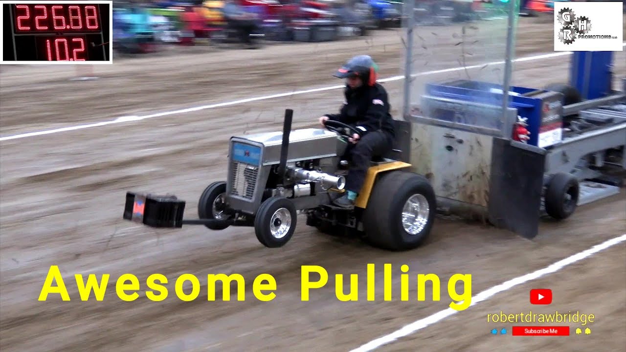 Garden Tractor Pull Nationals Multiple Classes & Heats