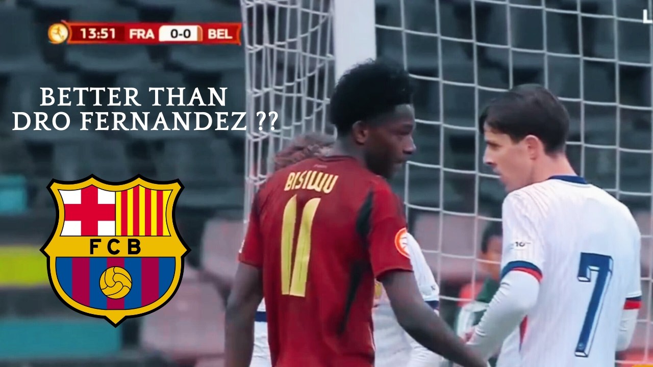 Jesse Bisiwu At Euro U 17 Semifinals VS France - Welcome To Barcelona ??
